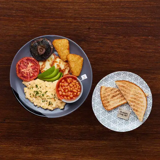 The big veggie breakfast